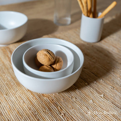 De Terra Plate Set [SET OF 4] - Grey - DON BELLINI #DB2410120-S