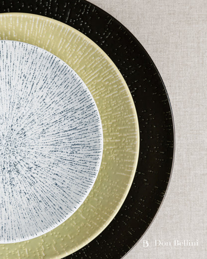 LINEA PLATE 9" | 23 CM NOIR - DON BELLINI  #DBLN110123