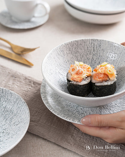 LINEA PLATE 9" | 23 CM NOIR - DON BELLINI  #DBLN110123