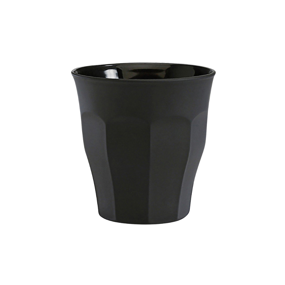 PICARDIE SOFT TOUCH TUMBLER BLACK 250ML - DURALEX #1027SR06A11SH