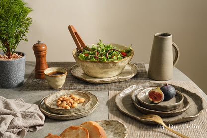 REMADE PLATE 10" | 22.5 CM GRANITE - DON BELLINI  #DBRE110125