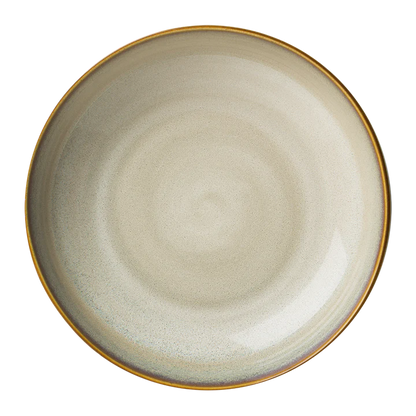 RUSTIC - DEEP ROUND COUPE PLATE #RT6102021-SA