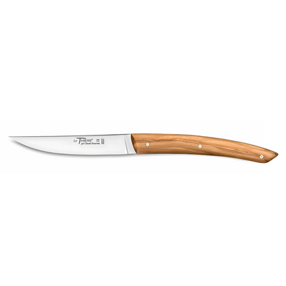 LE THIERS CLASSIC TABLE KNIFE - OLIVEWOOD - CLAUDE DOZORME # 1.90.001.89