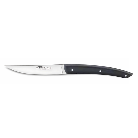 LE THIERS CLASSIC TABLE KNIFE - BLACKMAT - CLAUDE DOZORME # 1.90.001.90M