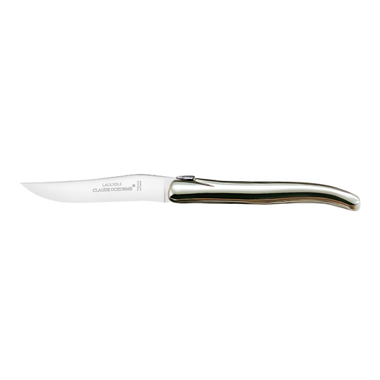 LAGUIOLE TABLE KNIFE - ALUMINIUM - STAINLESS STEEL - CLAUDE DOZORME # 1.60.110.87