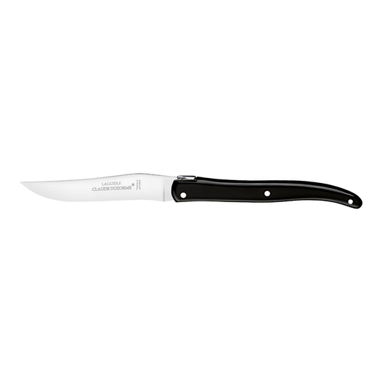 LAGUIOLE TABLE KNIFE - BLACK - CLAUDE DOZORME # 1.60.110.90