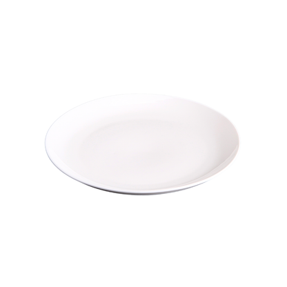 FINE CHINA ROLLED RIM DINNER PLATE 9" | 23 CM - WHITE - DON BELLINI # DB3010023