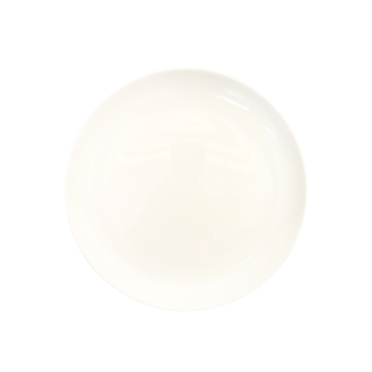 FINE CHINA ROLLED RIM DINNER PLATE 9" | 23 CM - WHITE - DON BELLINI # DB3010023