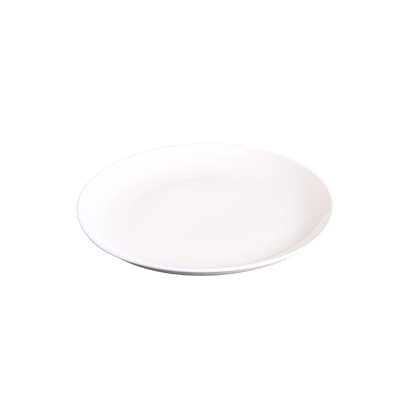 FINE CHINA ROLLED RIM DESSERT PLATE 8" | 20 CM - WHITE - DON BELLINI # DB3010020