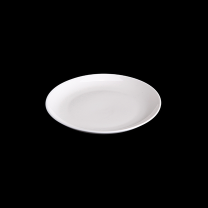 FINE CHINA ROLLED RIM BREAD PLATE 6" | 15 CM - WHITE - DON BELLINI # DB3010015