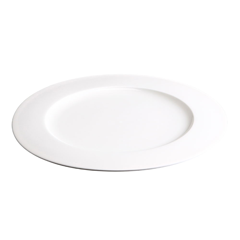 BONE CHINA RIM PLATTER - WHITE - DON BELLINI # DB1010131
