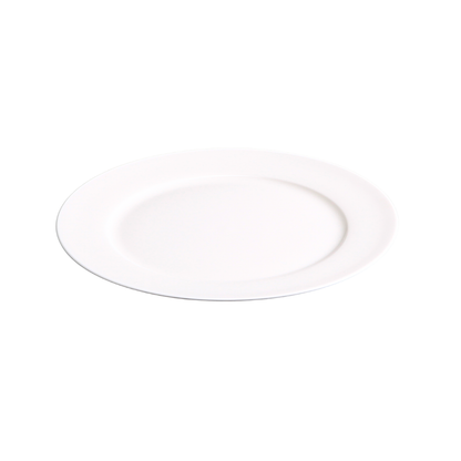 BONE CHINA RIM PLATE - WHITE - DON BELLINI # DB1010125