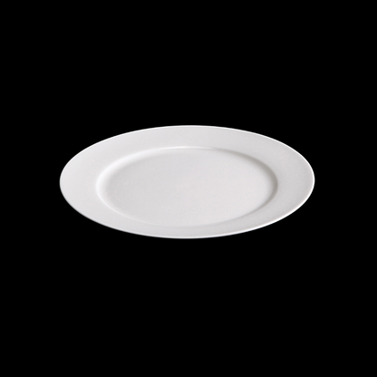 BONE CHINA RIM PLATE - WHITE - DON BELLINI # DB1010123