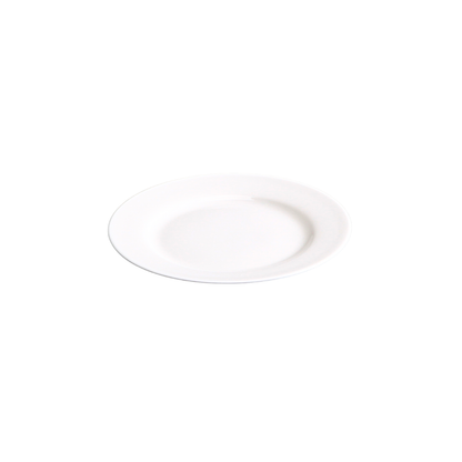 BONE CHINA RIM PLATE - WHITE - DON BELLINI # DB1010116