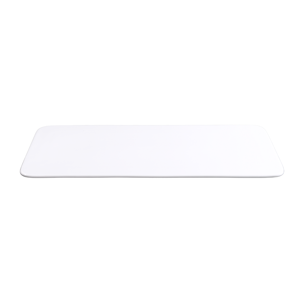 FINE CHINA RECTANGULAR FLAT PLATE 16" | 41 CM - WHITE - DON BELLINI # DB3013240