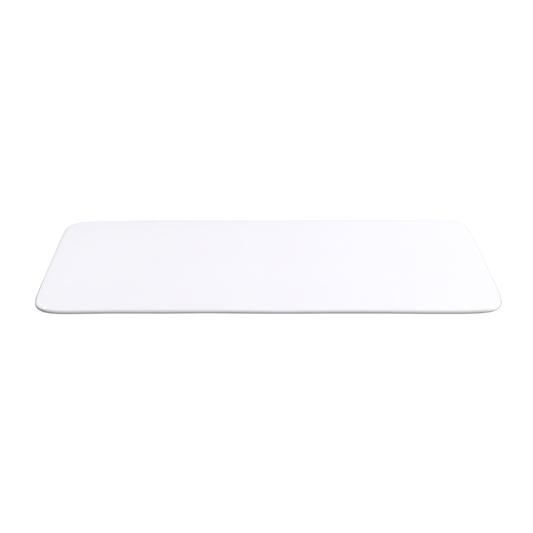 FINE CHINA RECTANGULAR FLAT PLATE 16" | 41 CM - WHITE - DON BELLINI # DB3013240