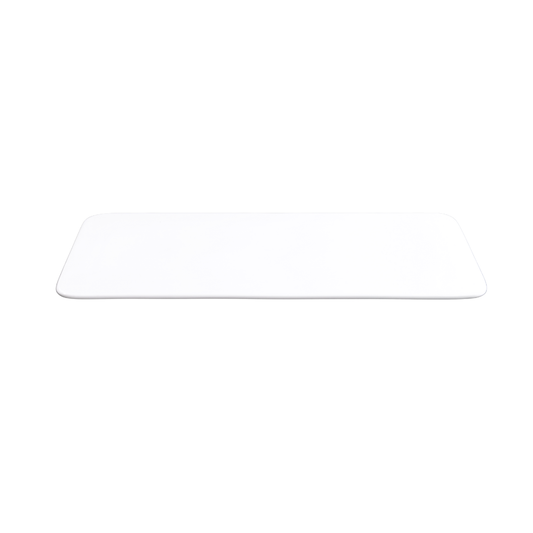FINE CHINA RECTANGULAR FLAT PLATE 14" | 36 CM - WHITE - DON BELLINI # DB3013236