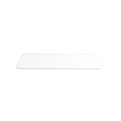 FINE CHINA RECTANGULAR FLAT PLATE 12" | 30 CM - WHITE - DON BELLINI # DB3013229