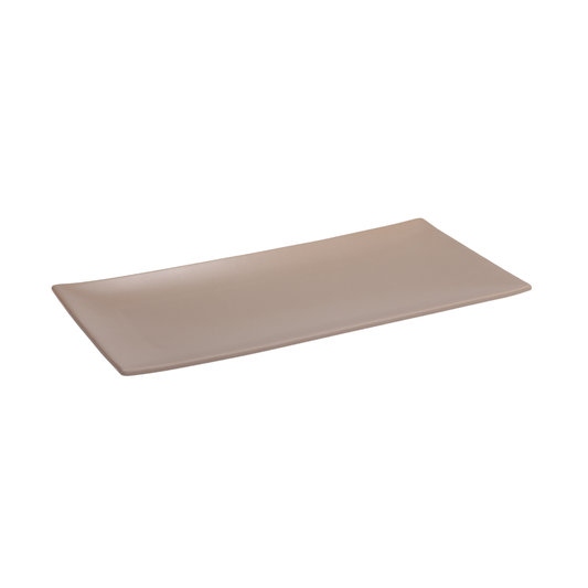 DE TERRA RECT. PLATE 13" l 33 CM - SANDY KHAKI - DON BELLINI # DB2213033