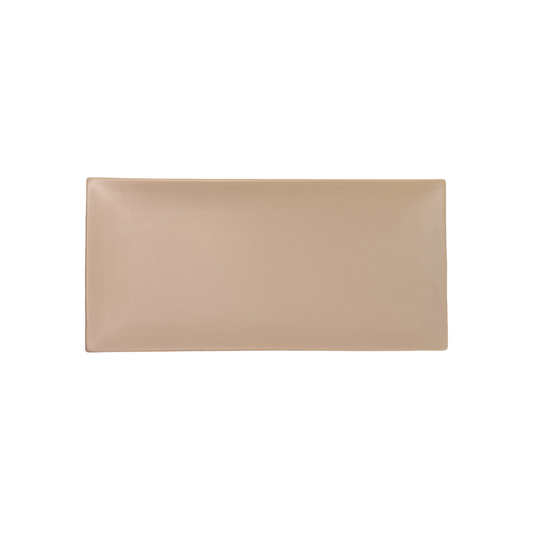 DE TERRA RECT. PLATE 13" l 33 CM - SANDY KHAKI - DON BELLINI # DB2213033