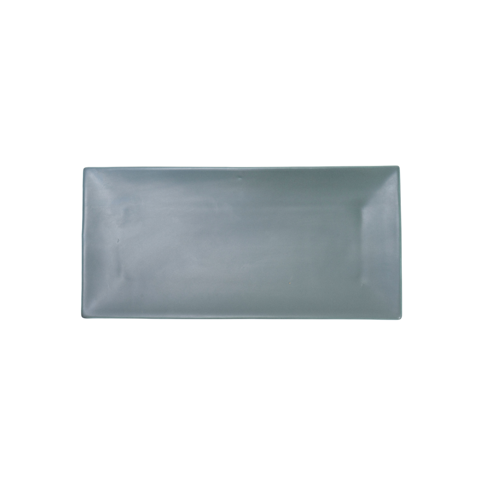 DE TERRA RECT. PLATE 13" l 33 CM - LIVID BLUE - DON BELLINI # DB2513033