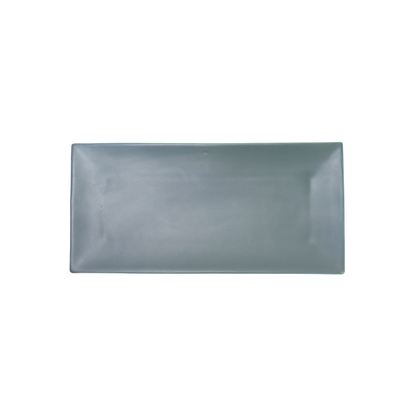 DE TERRA RECT. PLATE 13" l 33 CM - LIVID BLUE - DON BELLINI # DB2513033