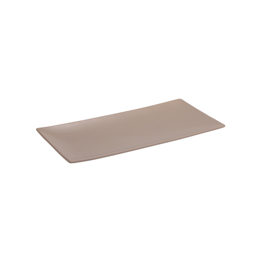 DE TERRA RECT. PLATE 11" l 28 CM - SANDY KHAKI - DON BELLINI # DB2213028