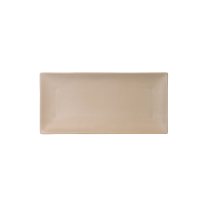 DE TERRA RECT. PLATE 11" l 28 CM - SANDY KHAKI - DON BELLINI # DB2213028