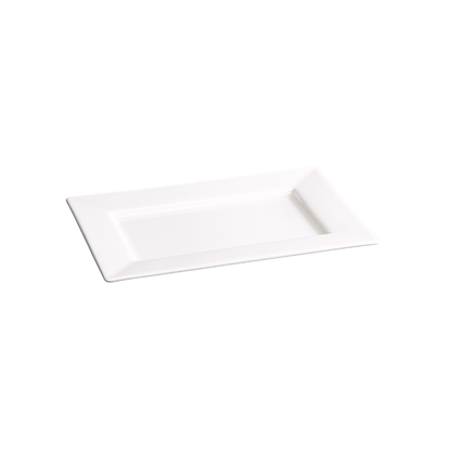 BONE CHINA RECT RIM DISH - WHITE - DON BELLINI # DB1013122