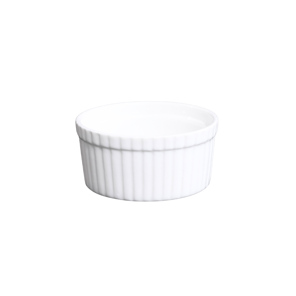 FINE CHINA RAMEKIN 75ML /3" | 8 CM - WHITE - DON BELLINI # DB306RK07