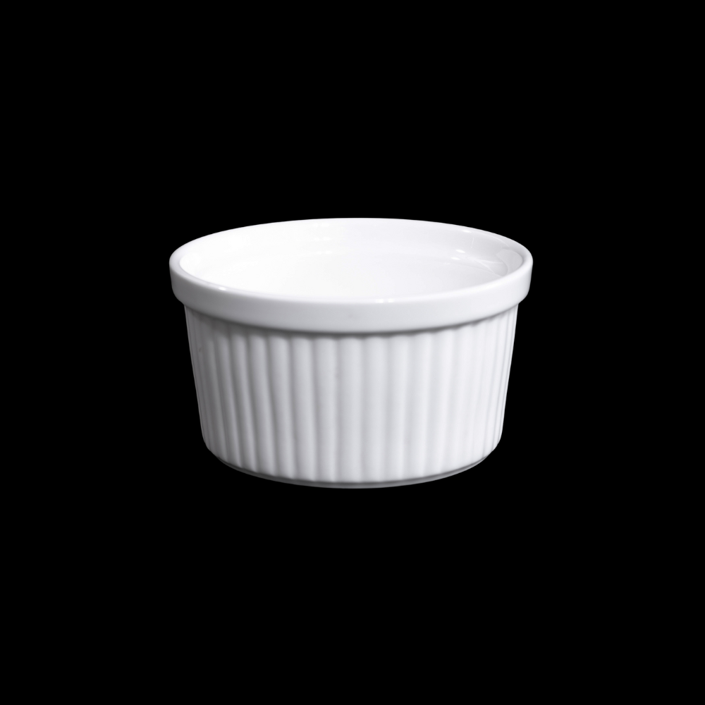 FINE CHINA RAMEKIN 140ML /3.5" | 9 CM - WHITE - DON BELLINI # DB306RK14