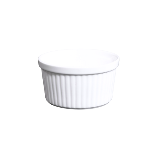 FINE CHINA RAMEKIN 140ML /3.5" | 9 CM - WHITE - DON BELLINI # DB306RK14