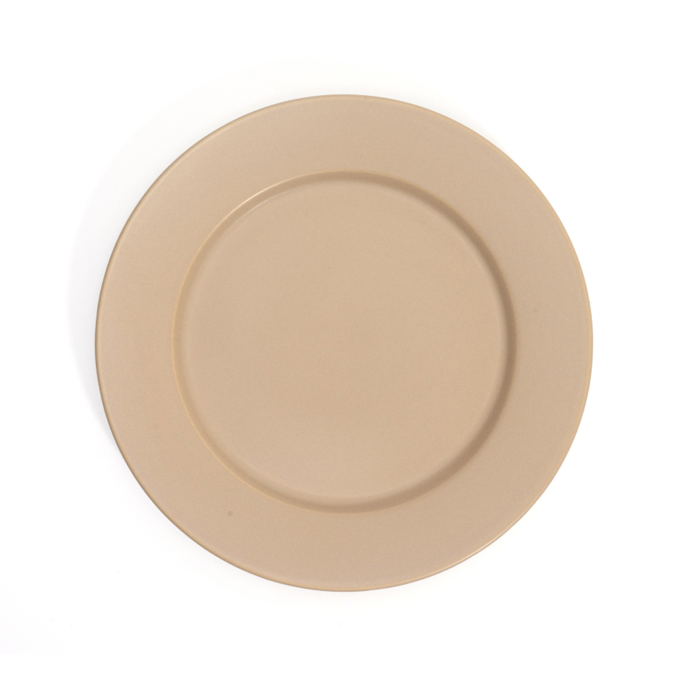 DE TERRA PLATE 9" l 23CM - SANDY KHAKI - DON BELLINI # DB2210123
