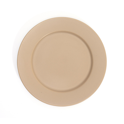 DE TERRA PLATE 9" l 23CM - SANDY KHAKI - DON BELLINI # DB2210123