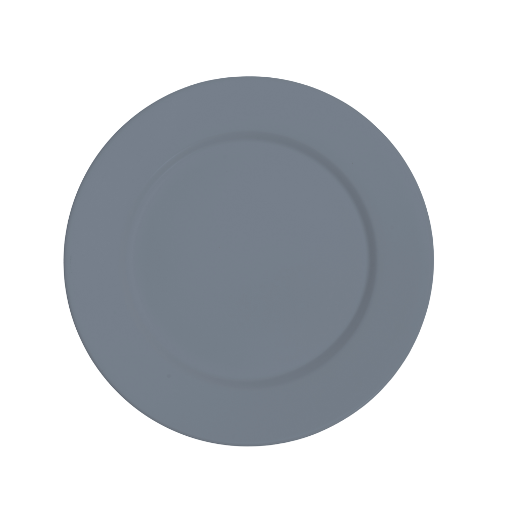 DE TERRA PLATE 9" l 23CM - LIVID BLUE - DON BELLINI # DB2510123