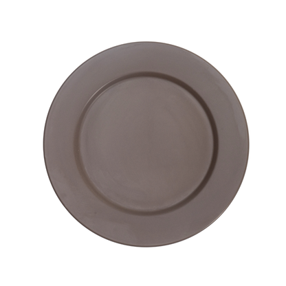 DE TERRA PLATE 9" l 23CM - DARK BROWN - DON BELLINI # DB2310123