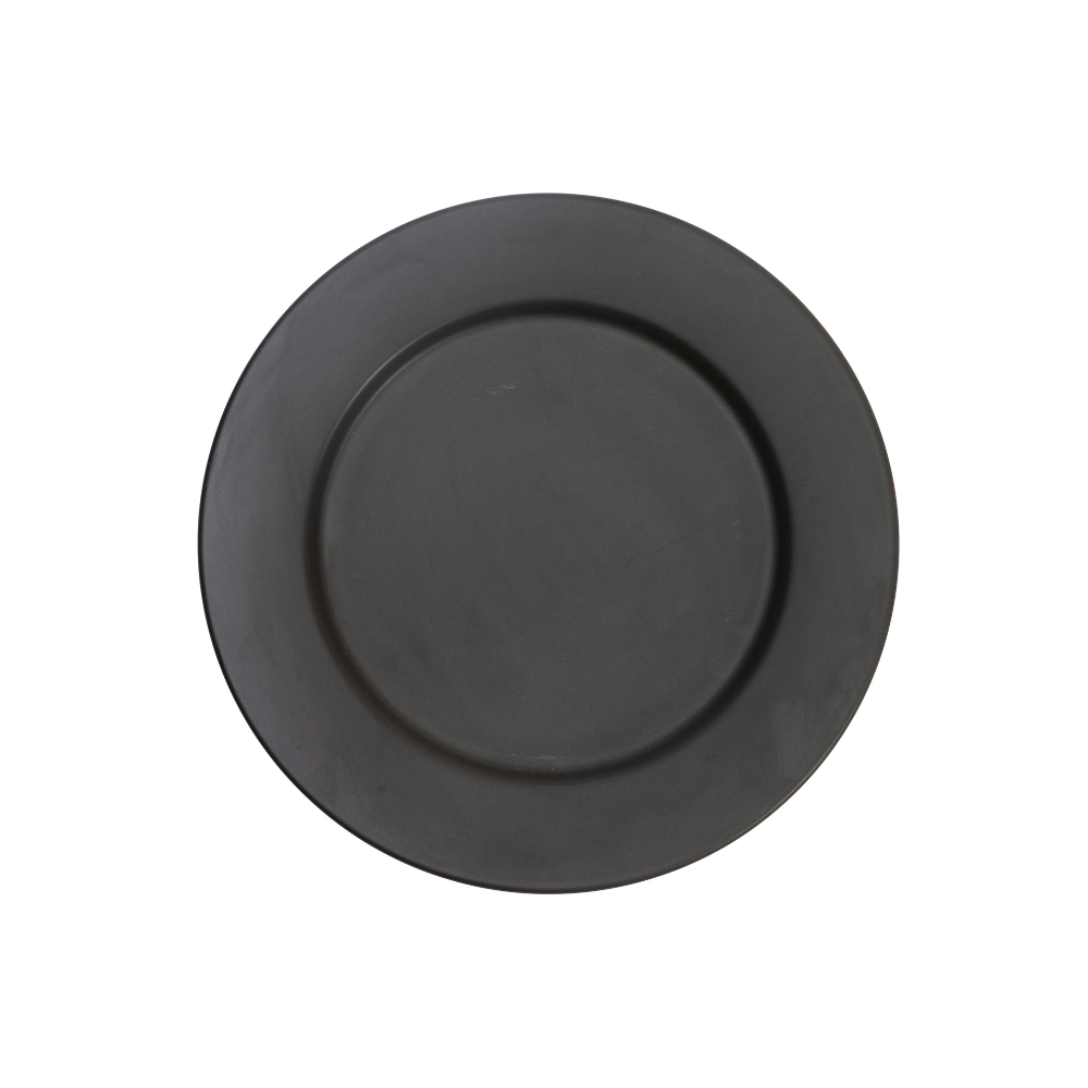 DE TERRA PLATE 8" l 20CM - MATT BLACK - DON BELLINI # DB2110120
