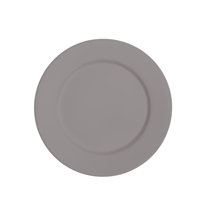 DE TERRA PLATE 8" l 20CM - LIGHT GREY - DON BELLINI # DB2410120