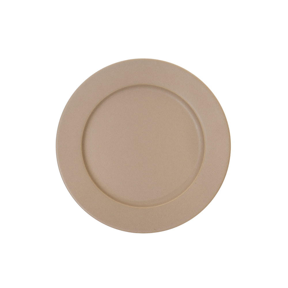DE TERRA PLATE 7" l 18CM - SANDY KHAKI - DON BELLINI # DB2210118