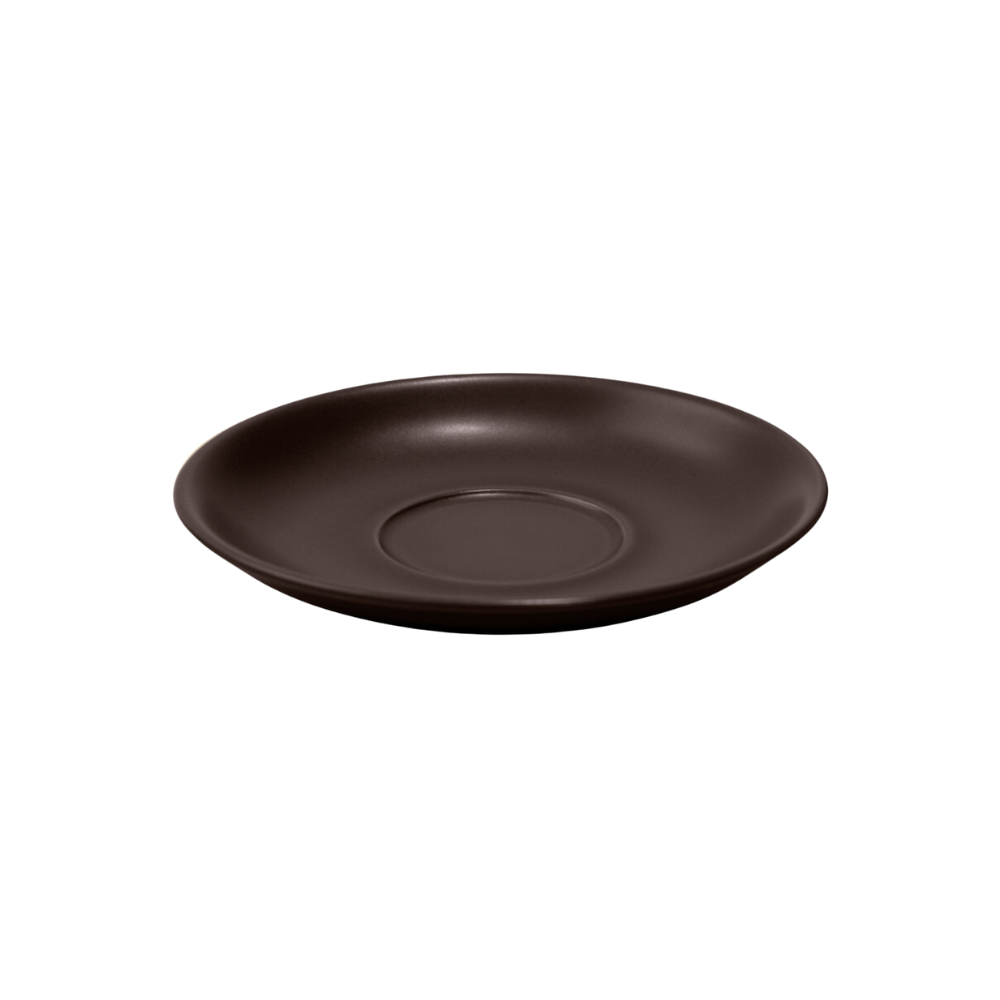 DE TERRA 175 毫升咖啡杯碟 - 13 公分 - 深棕色 - DON BELLINI # DB2330013