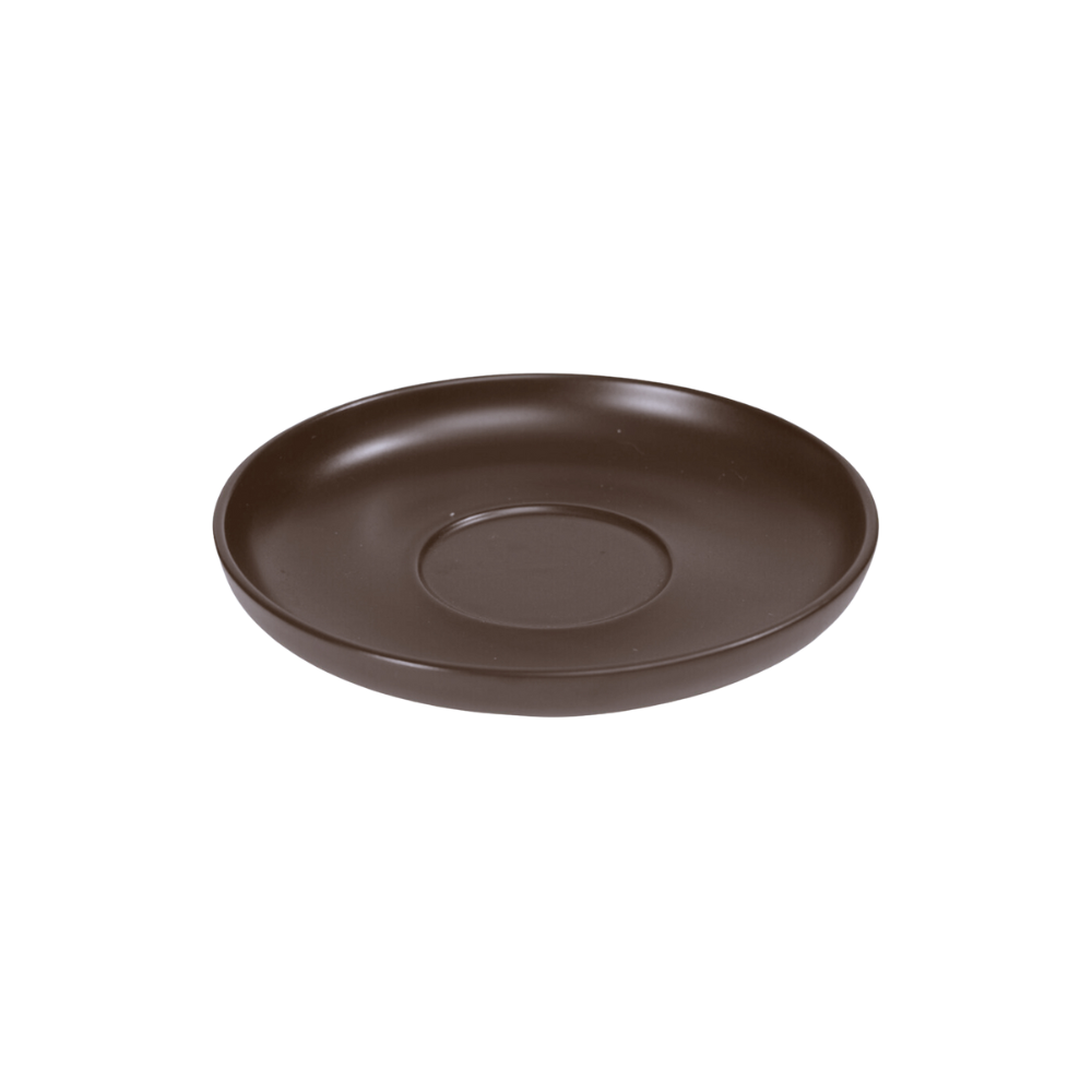 DE TERRA 120毫升咖啡杯碟 - 11.8公分 - 深棕色 - DON BELLINI # DB2330112