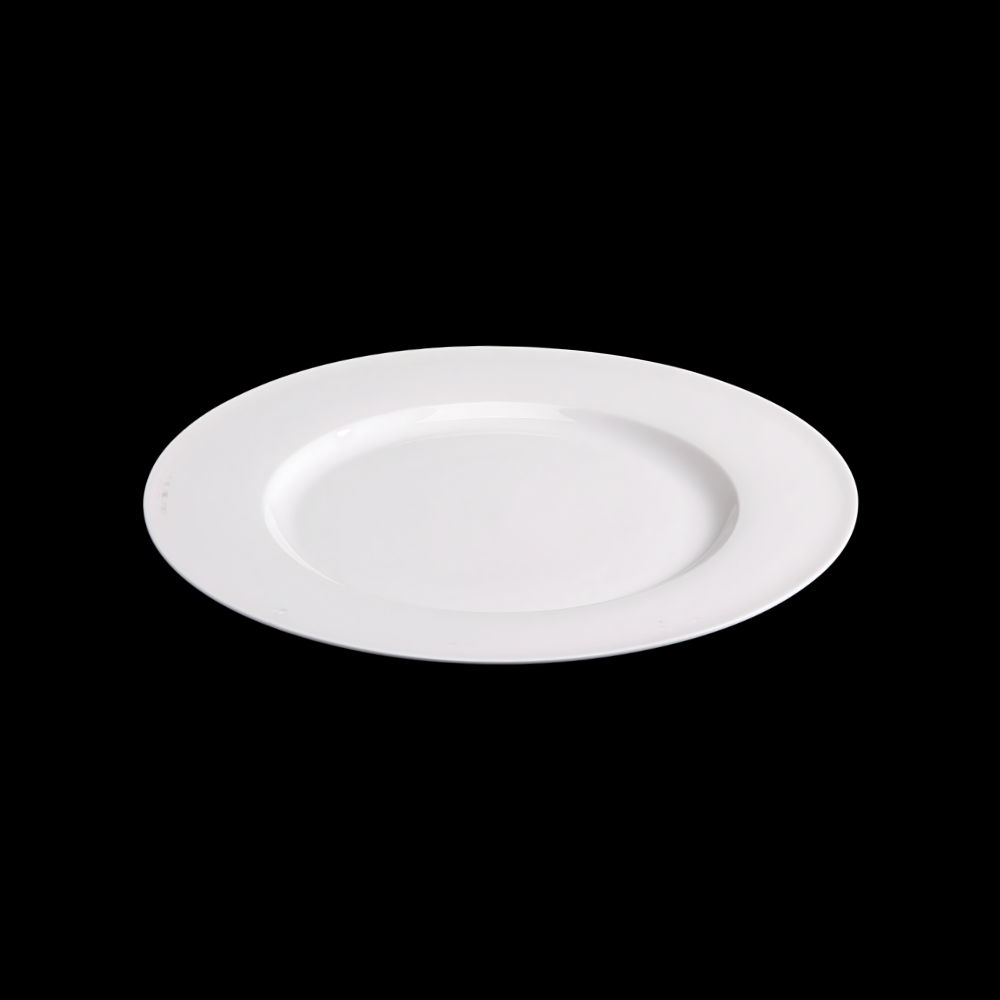 精美瓷器圓形拼盤 12 英吋 | 30.5 公分 - 白色 - DON BELLINI # DB3010131
