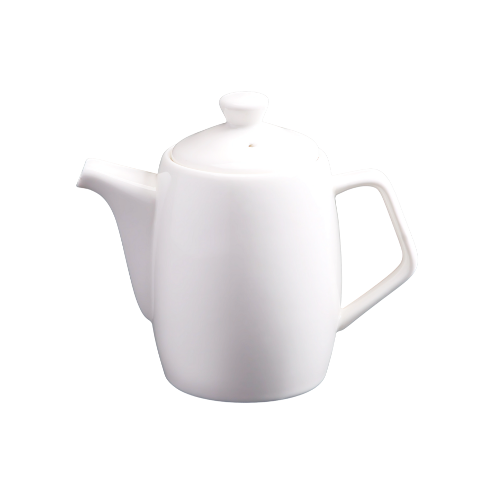 FINE CHINA TEA POT 17 OZ | 500 ML - WHITE - DON BELLINI # DB3043050