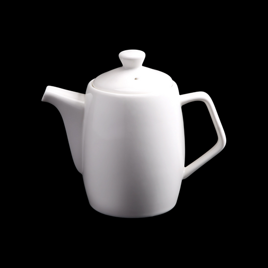 FINE CHINA TEA POT 17 OZ | 500 ML - WHITE - DON BELLINI # DB3043050