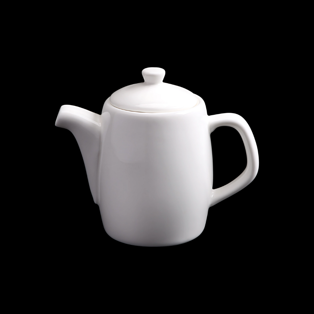 FINE CHINA TEA POT 12 OZ | 350 ML - WHITE - DON BELLINI # DB3043035