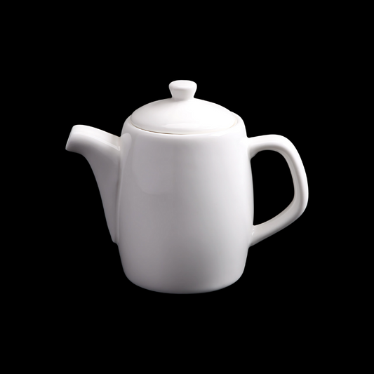 FINE CHINA TEA POT 12 OZ | 350 ML - WHITE - DON BELLINI # DB3043035
