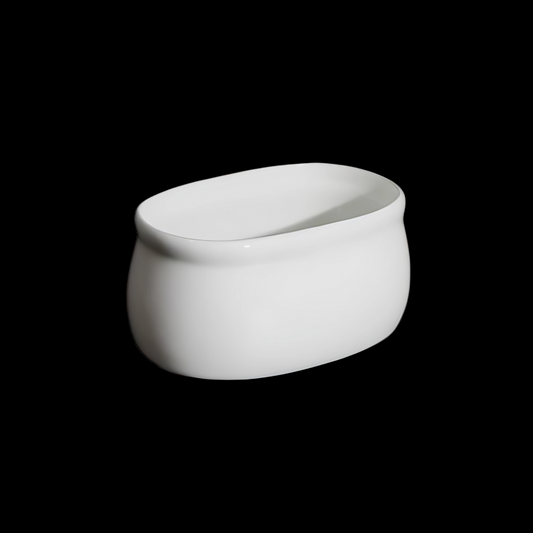 BONE CHINA SUGAR PACKET HOLDER - WHITE - DON BELLINI # DB1050298
