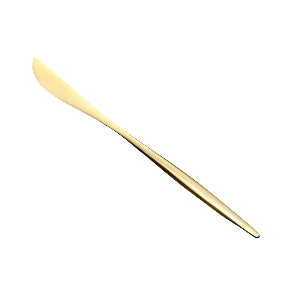 DINNER KNIFE - GOLD - DON BELLINI # DB9411TBK