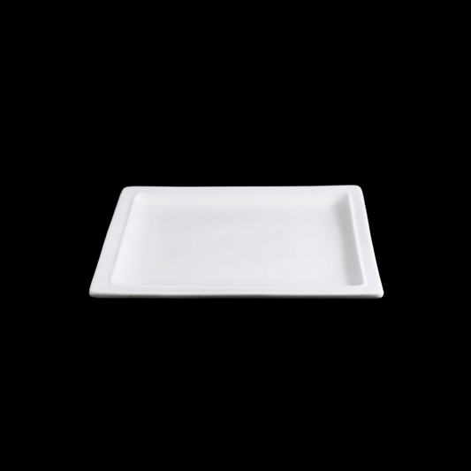 FINE CHINA SQUARE PLATE 7" | 18 CM - WHITE - DON BELLINI # DB3012417