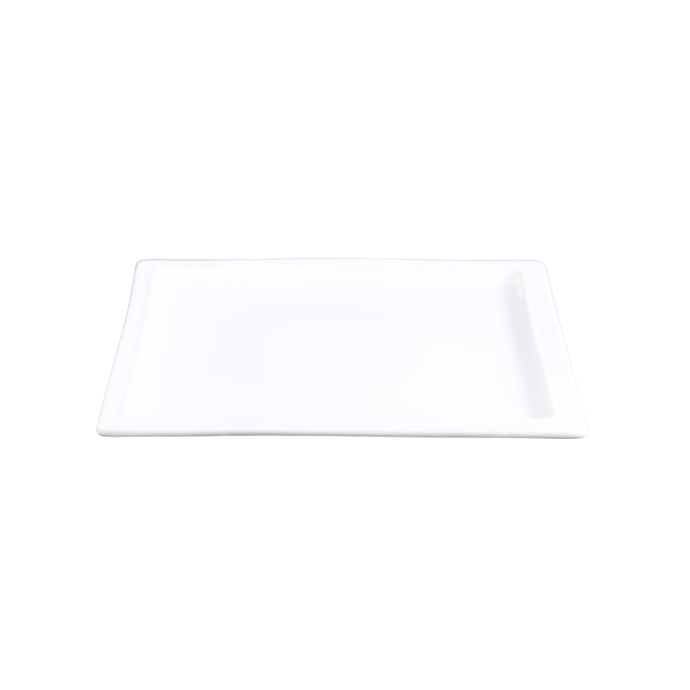 FINE CHINA SQUARE PLATE 10" | 25 CM - WHITE - DON BELLINI # DB3012126